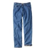 Double L Jeans, Flannel-Lined Natural Fit