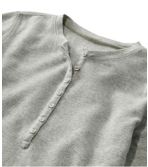 Women's Waffle-Knit Henley