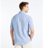 Men's L.L.Bean Linen Shirt, Slightly Fitted Short-Sleeve