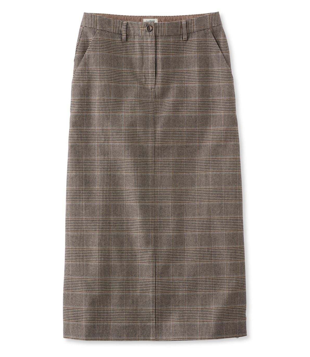Weekend Mid-Length Skirt, Plaid