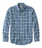 Men's Easy-Care Chambray Shirt, Traditional Fit Plaid