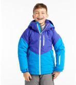 Kids' Waterproof Patroller Ski Jacket, Colorblock