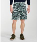 Men's L.L.Bean Allagash Cargo Shorts, Camouflage, 10"