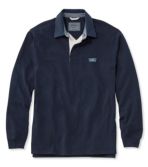 Men's Lakewashed Rugby, Traditional Fit Long-Sleeve