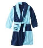 Kids' Fleece Robe, Colorblock