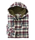Men's Fleece-Lined Flannel Shirt, Traditional Fit, Hooded