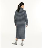 Women's Ultrasoft Sweatshirt Robe, Stripe