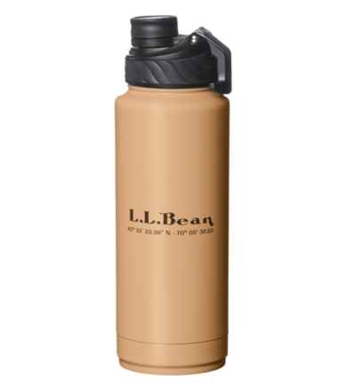 L.L.Bean Canteen Insulated Print Water Bottle, 40 oz.