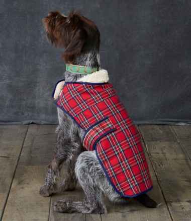Flannel Sherpa Dog Vest