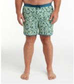 Men's All-Adventure Swim Shorts, Print, 7"