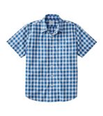 Men's Bean's Wrinkle-Free Everyday Shirt, Traditional Untucked Fit, Plaid, Short-Sleeve