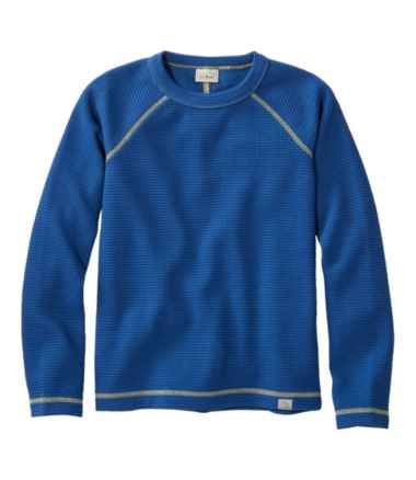 Kids' Chunky Thermal Crewneck