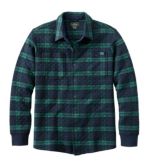 Men's Quilted Sweatshirts, Snap Overshirt, Plaid