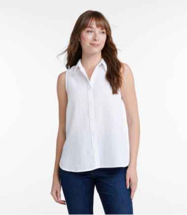 Women's Cloud Gauze Sleeveless Shirt