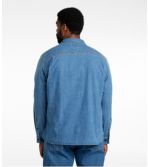 Men's BeanFlex® Denim Shirt, Slightly Fitted Untucked Fit, Long-Sleeve