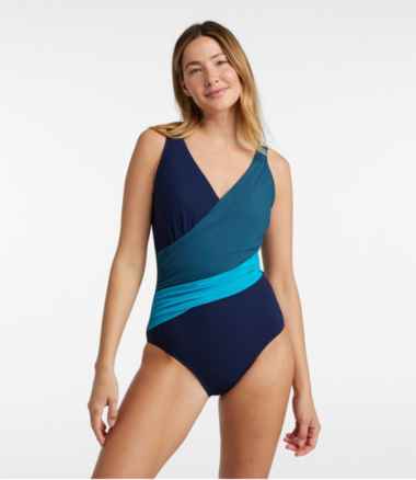 Women's Shaping Swimwear, Tanksuit Colorblock