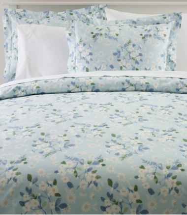 Premium Egyptian Percale Comforter Cover Collection, Daisy