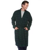 Men's Scotch Plaid Flannel Robe