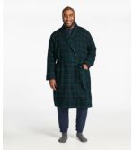 Men's Scotch Plaid Flannel Robe