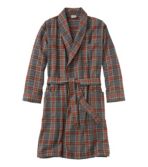 Men's Scotch Plaid Flannel Robe