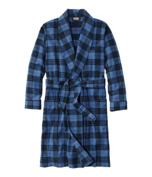 Men's Scotch Plaid Flannel Robe