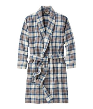 Men's Scotch Plaid Flannel Robe
