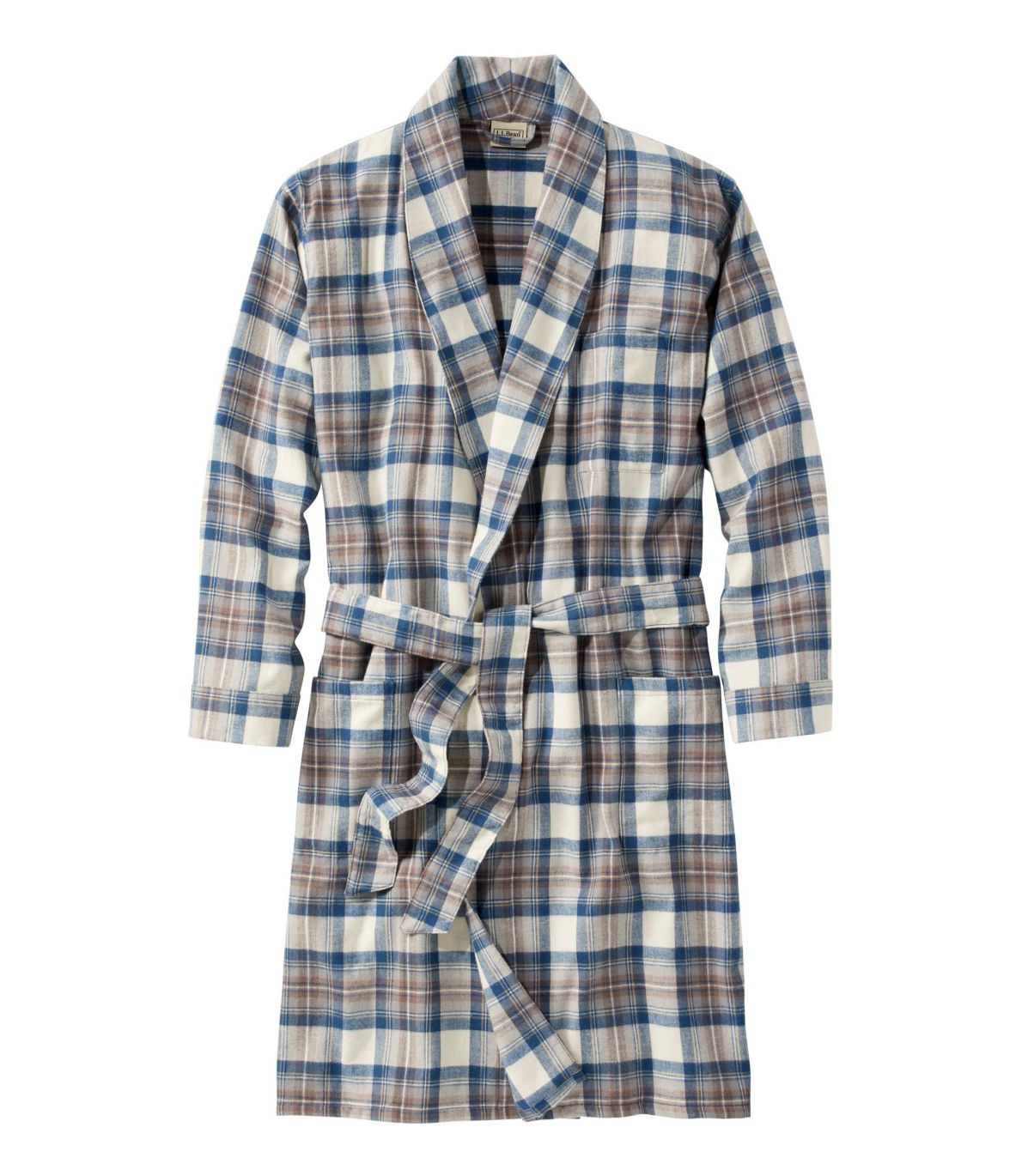Men's Scotch Plaid Flannel Robe at L.L. Bean