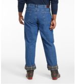 Men's Double L® Jeans, Classic Fit, Flannel-Lined