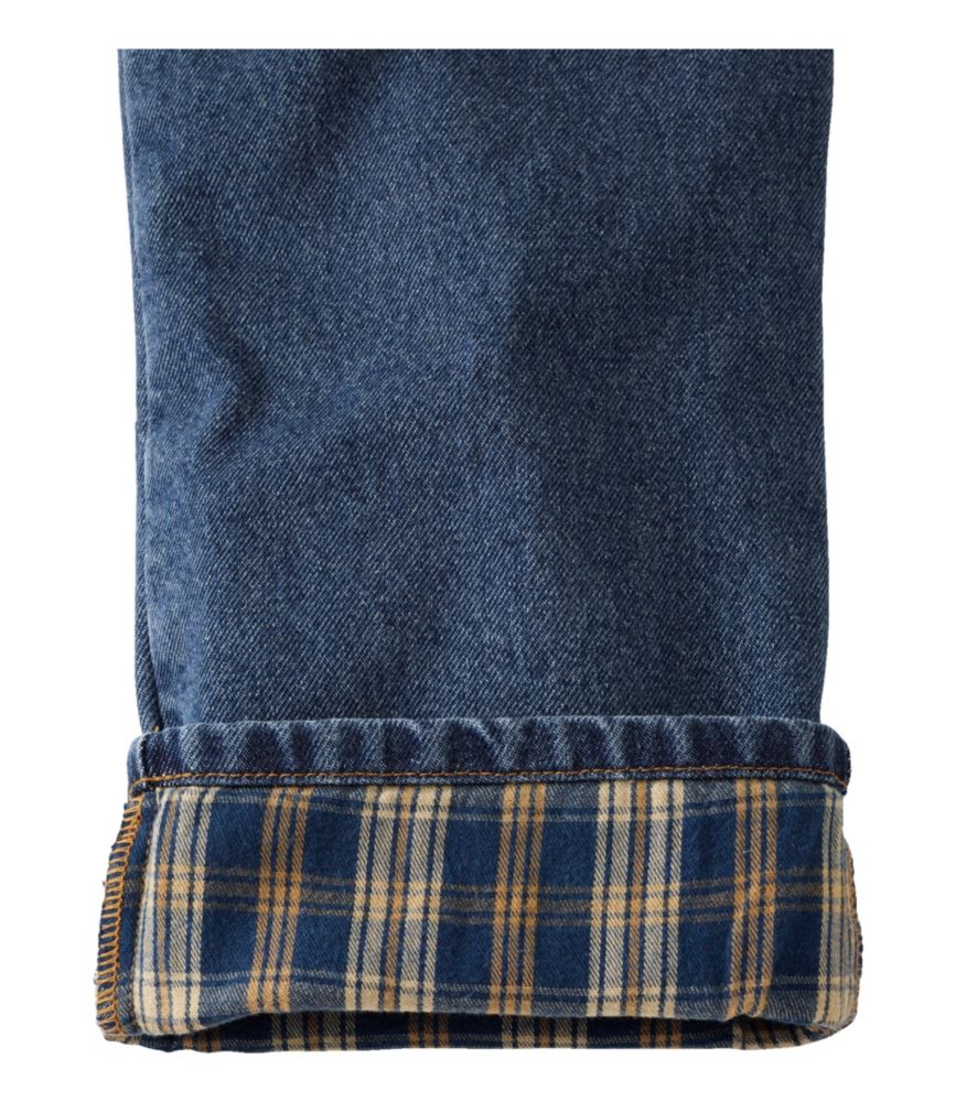 Men's Double L® Jeans, Classic Fit, Flannel-Lined