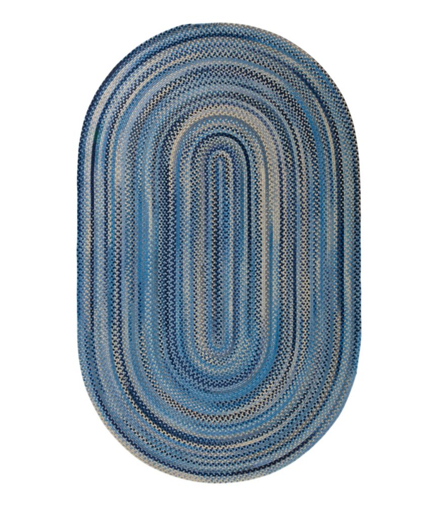 L.L.Bean Braided Wool Rug, Oval