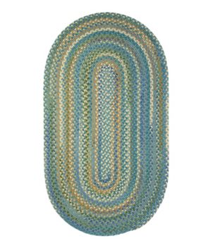 L.L.Bean Braided Wool Rug, Oval