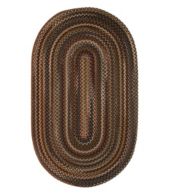 All-Weather Braided Runner, Concentric Pattern Oval