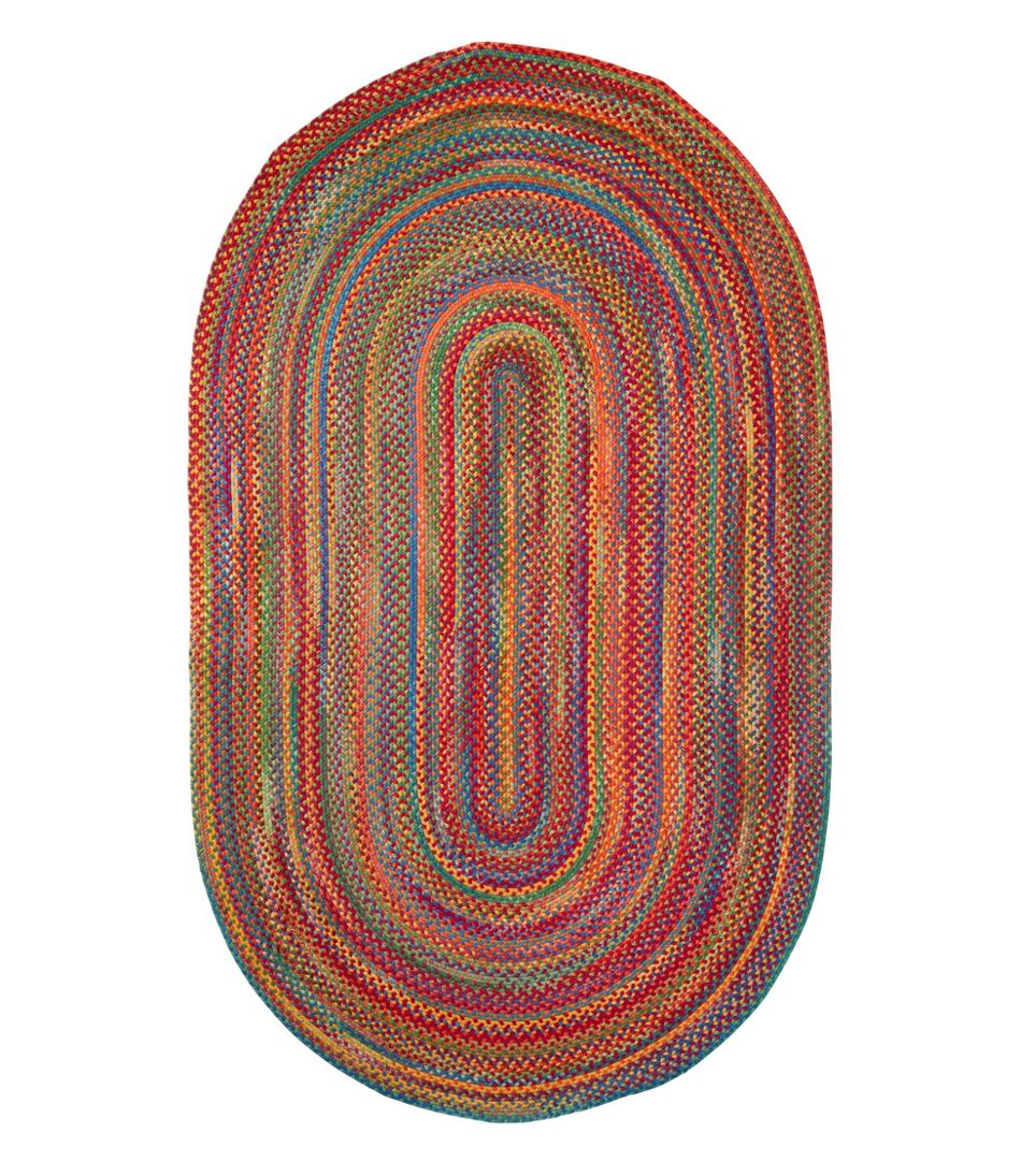 LLBean Braided Wool Rug Oval
