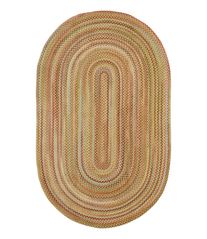 L.L.Bean Braided Wool Rug, Oval