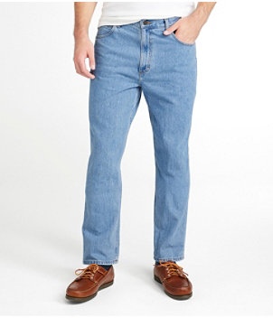 Men's Double L Jeans, Natural Fit, Straight Leg