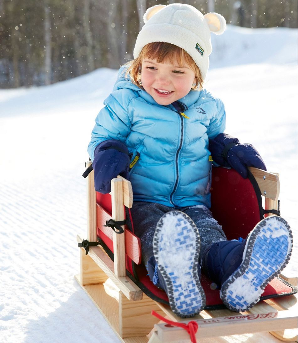 Sleigh Children Sled Steering Sledge Plastic Winter ISP Child Seat 