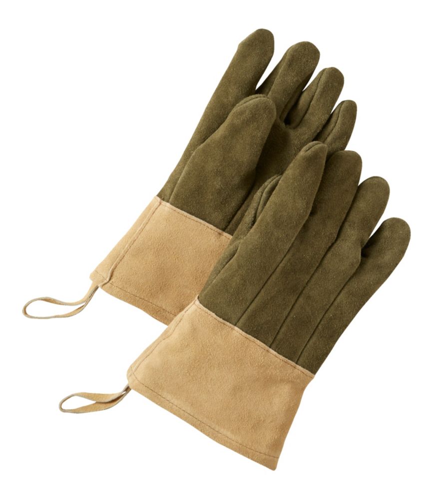 Fireplace Gloves, Moss Green, small image number 1