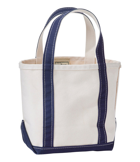 Boat and Tote Bag, Small, Blue Trim, large image number 0