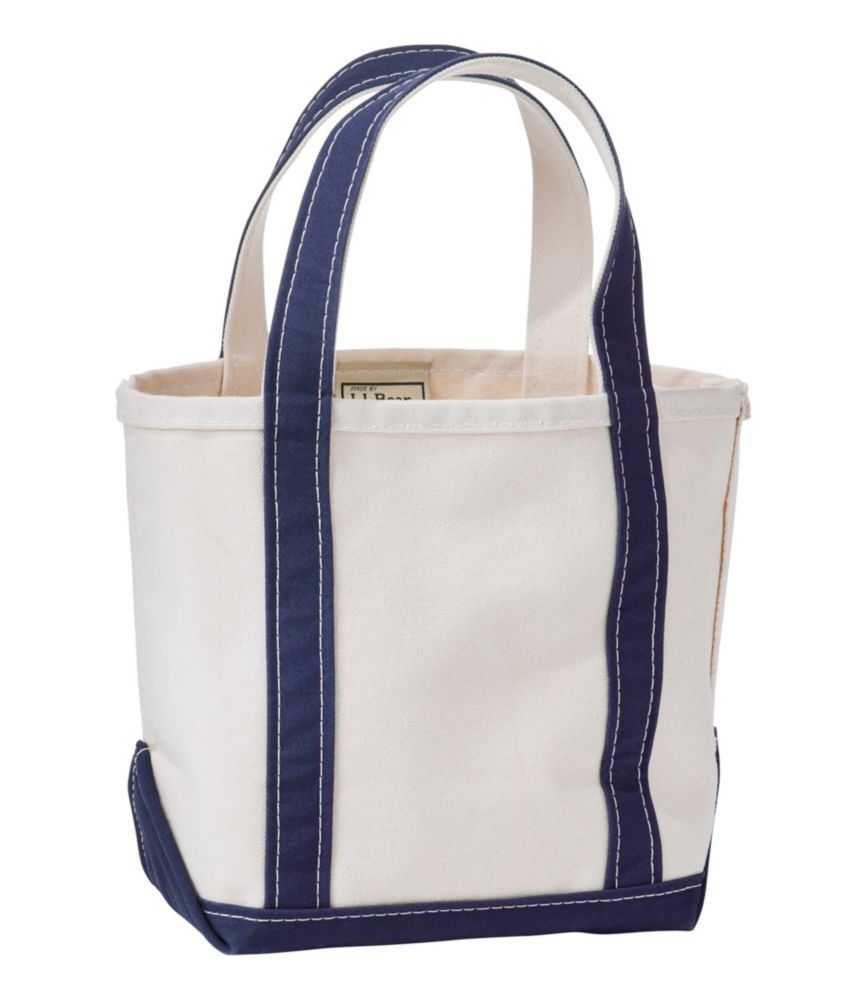 Boat and Tote Bag, Small, Blue Trim, small image number 0