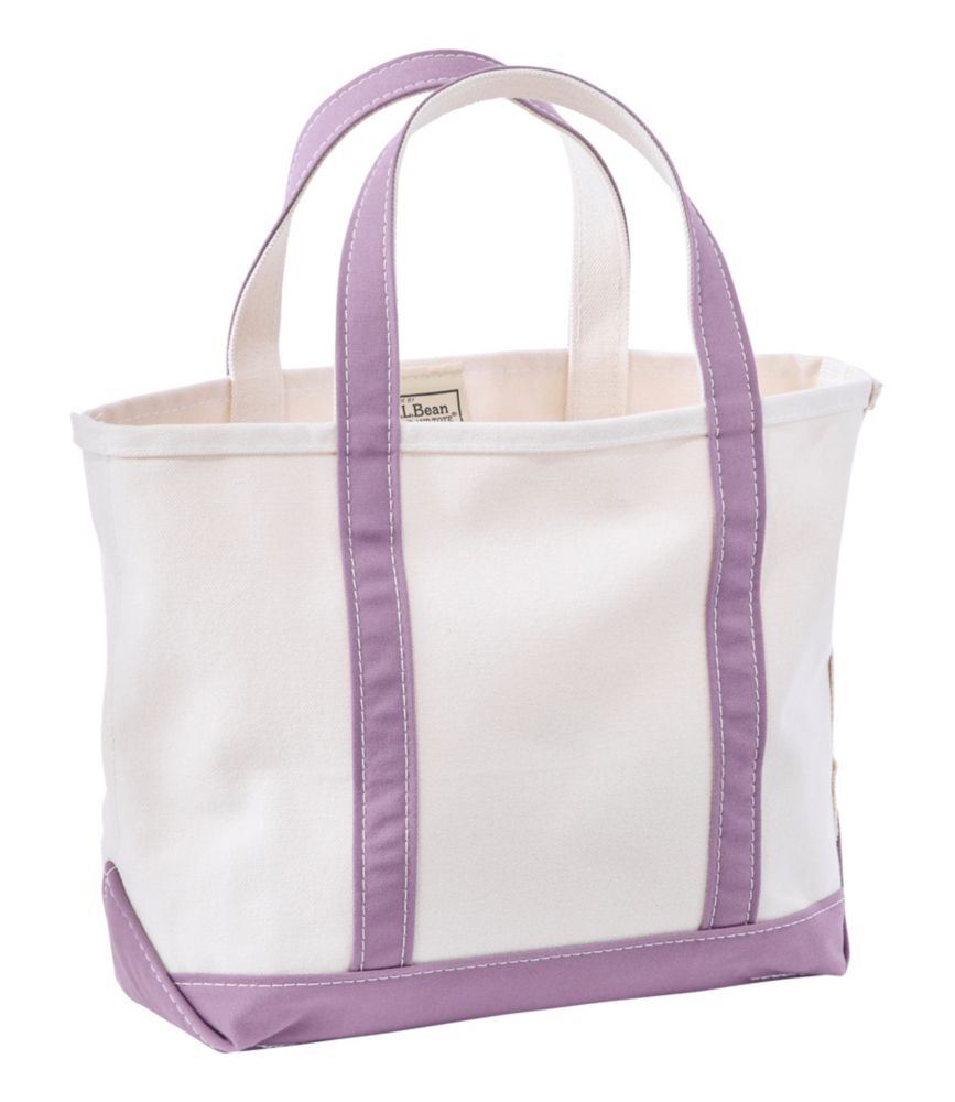 Boat and Tote, Open-Top Mauve Reg, Canvas/Nylon L.L.Bean