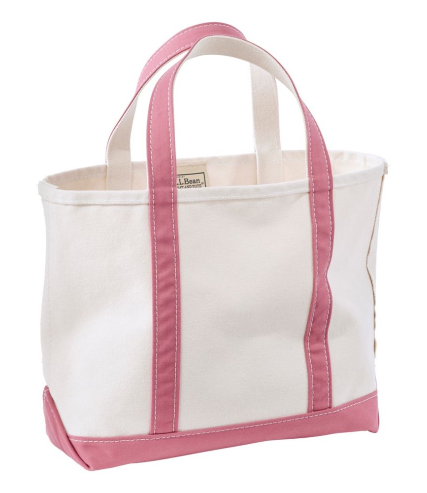 Pink ll bean tote sale