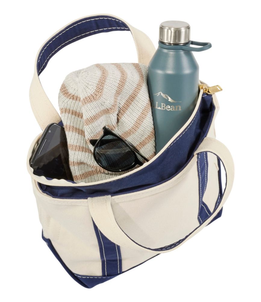 Boat and Tote Bag Zip Top, Small, Slate, large image number 1