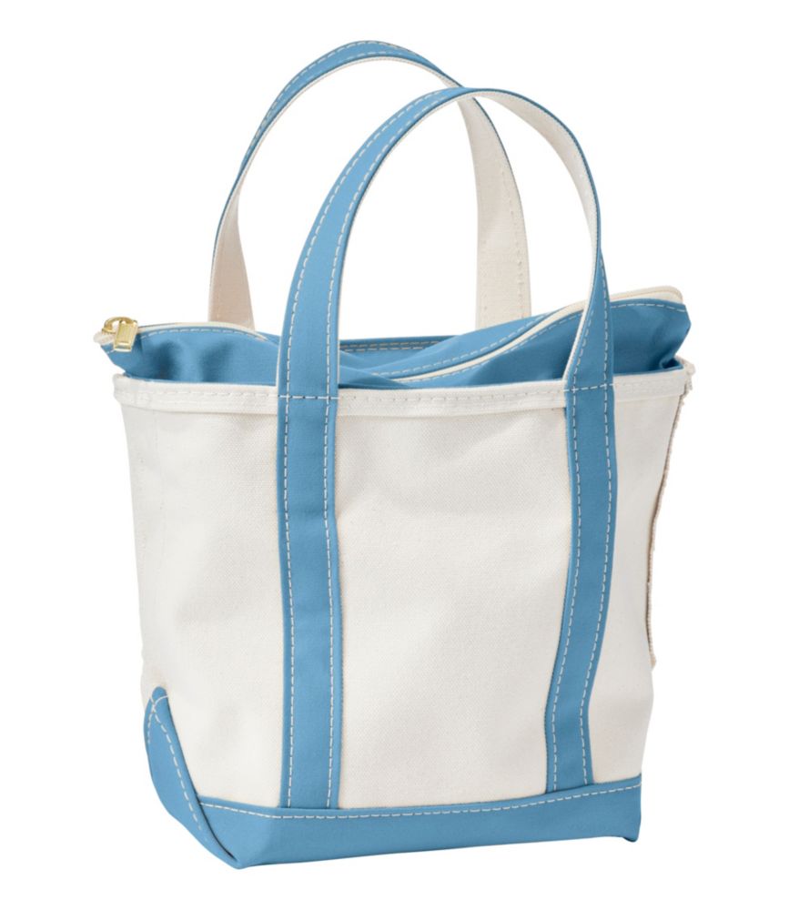 Boat and Tote Bag Zip Top, Small, Slate, small image number 0