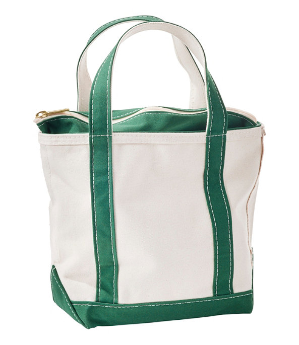 Boat and Tote Bag Zip Top, Small, Dark Green, large image number 0