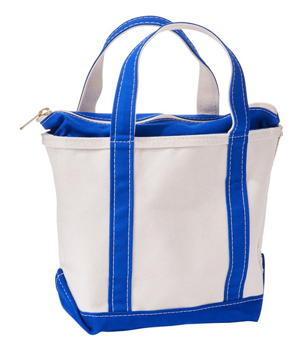 Boat and Tote Bag Zip Top, Small, Regatta Blue, large image number 0