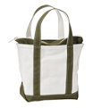 Boat and Tote Bag Zip Top, Small, Antique Olive, small image number 0