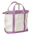 Boat and Tote Bag Zip Top, Small, Mauve, small image number 0
