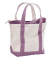 Boat and Tote Bag Zip Top, Small, Mauve, small image number 0