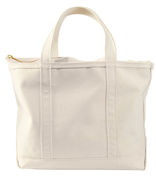 Boat and Tote Bag Zip Top, Small, Natural, largeimage number 0