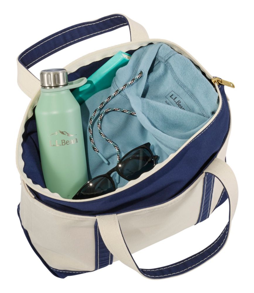 Boat and Tote®, Zip-Top, Blue Trim, small image number 3